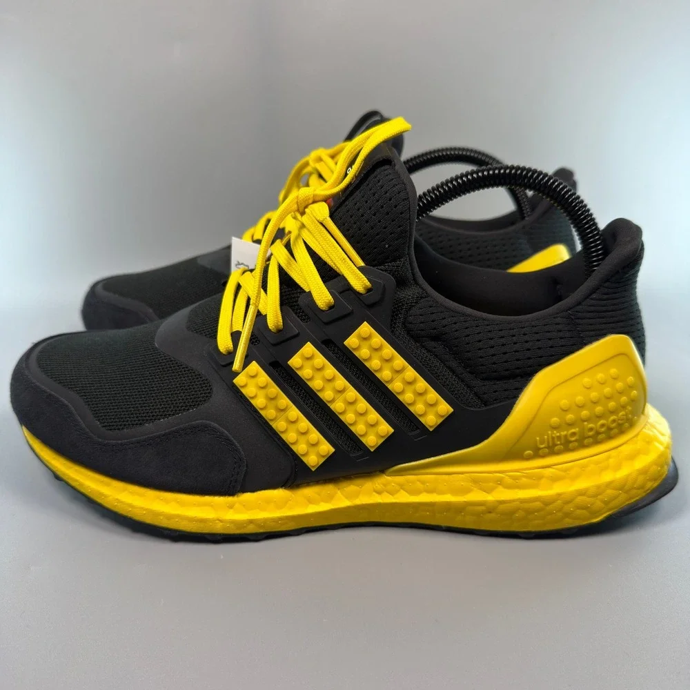 Adidas Ultraboost DNA Lego Color Pack Mens 8 Yellow Black Running Shoes Sneaker
